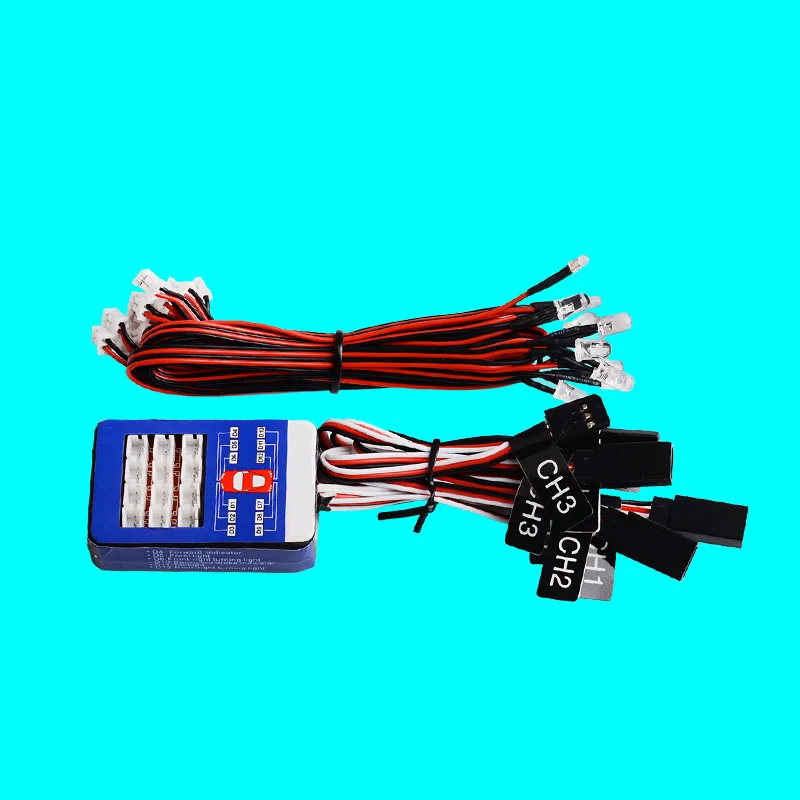Yunshen Rc Hobby - 1/10 Maßstab RC Auto LED-Beleuchtungssystem-Kit 12