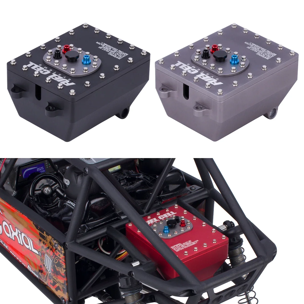 Rc Hobby Shops - 1Pcs Aluminium 1/10 Skala Kraftstoff Zelle