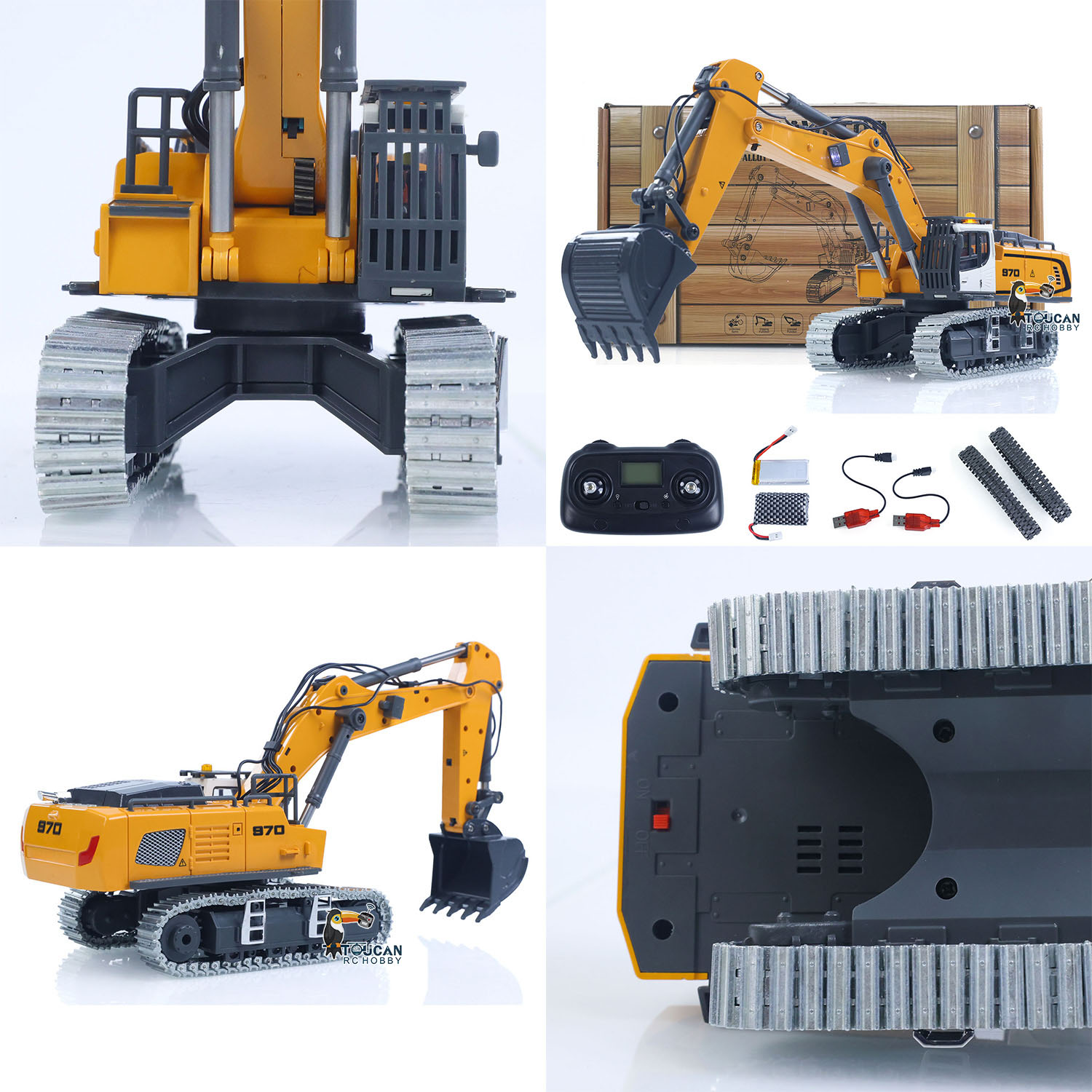 Rc Hobby Excavator - Geschenk Mini 1/50 RTR 970 RC