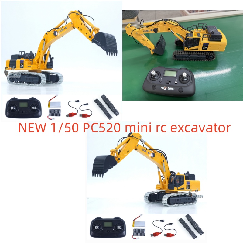 Rc Hobby Excavator - 1/50 Mini RC Bagger PC520 Elektrischer