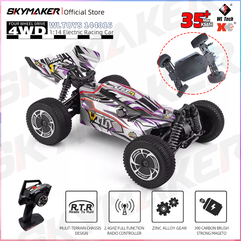 Rc Hobby Grade Cars - WLtoys RC Auto 1/14 144016 2,4G