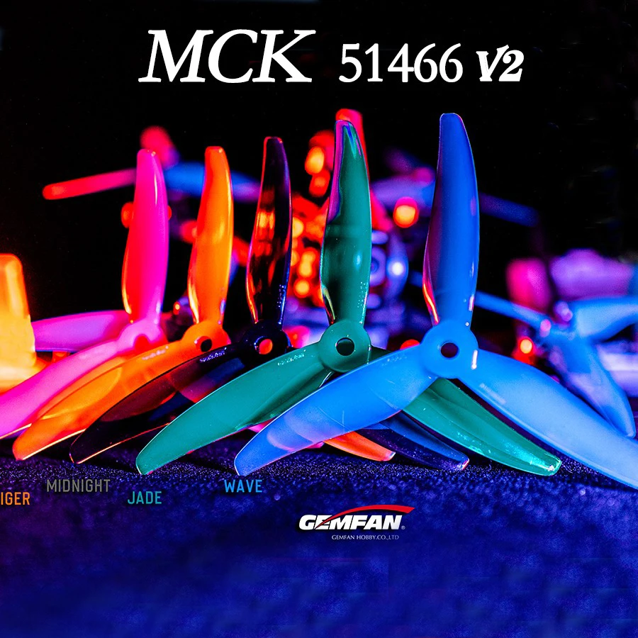 Rc Hobby Warehouse - 24 stücke/12 paar Gemfan 51466 V2