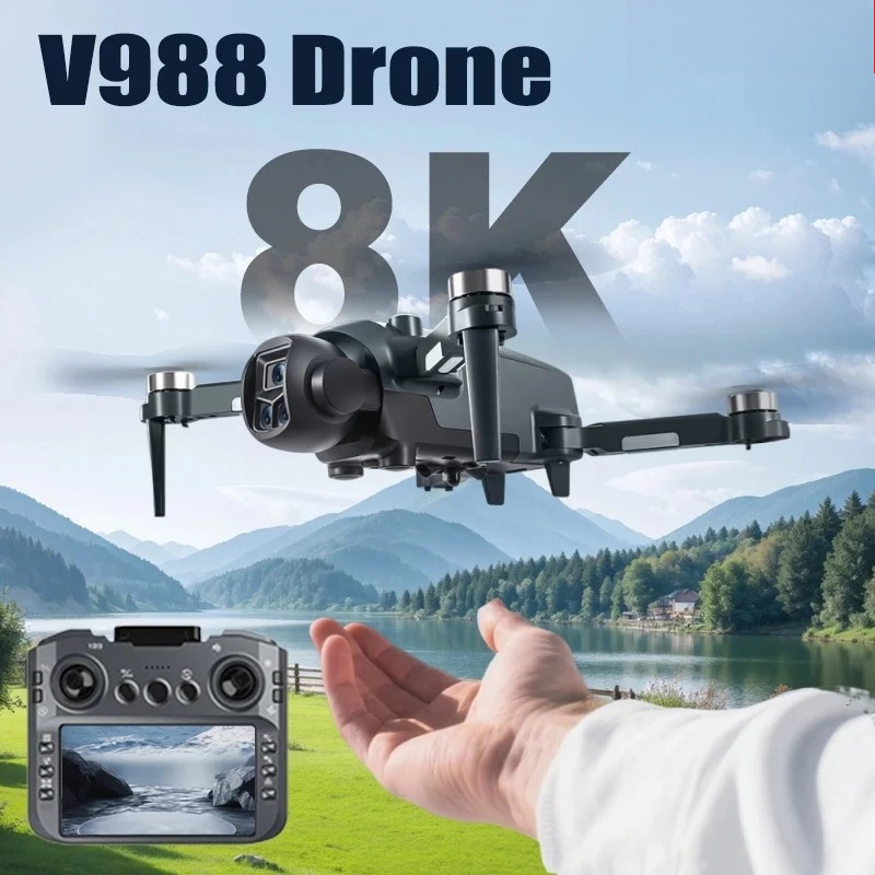 Rc Hobby China - Original V988 Drohne 8K HD Doppelkamera