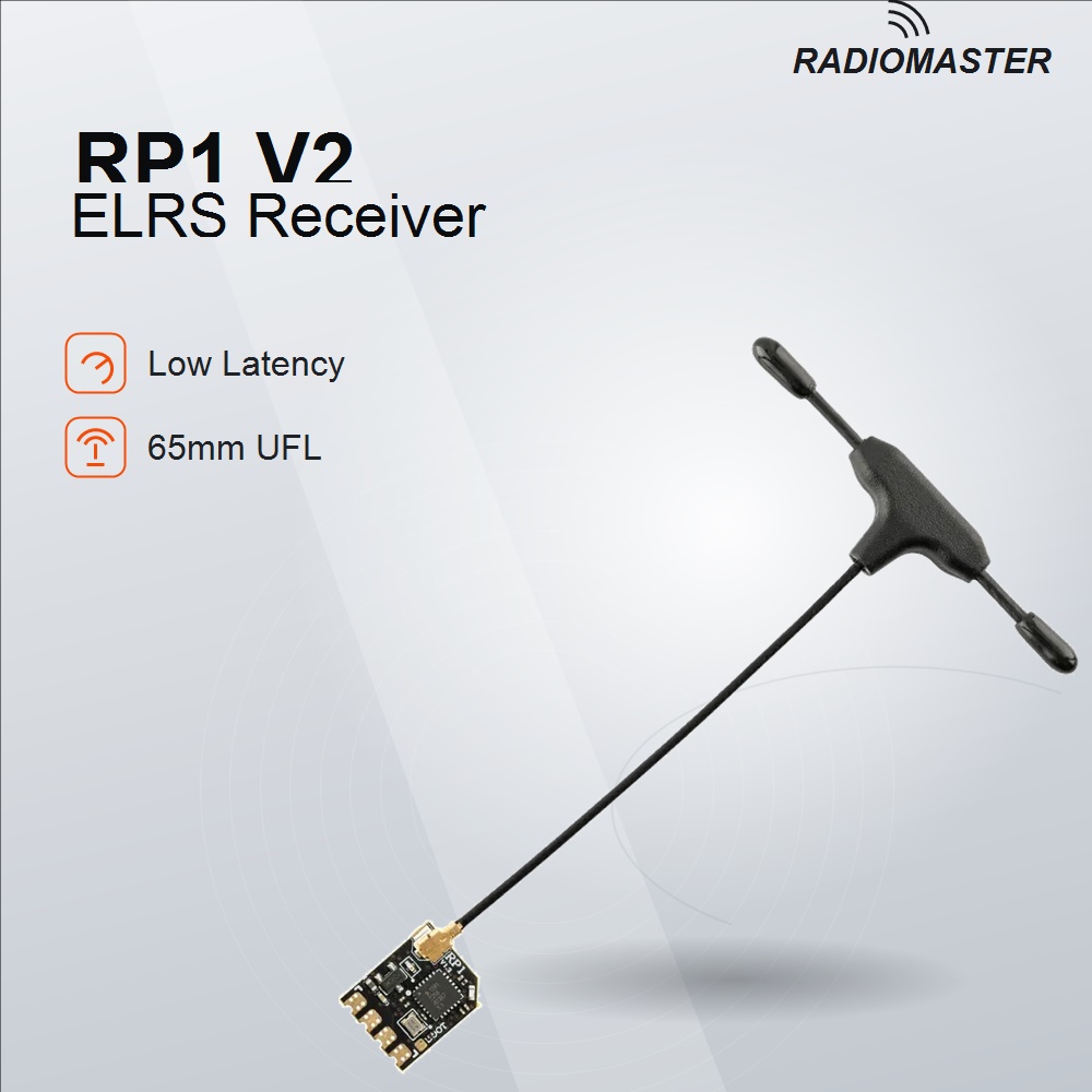 Rc Plane Hobby Zone - RadioMaster RP1 V2 ExpressLRS 2,4GHz Nano