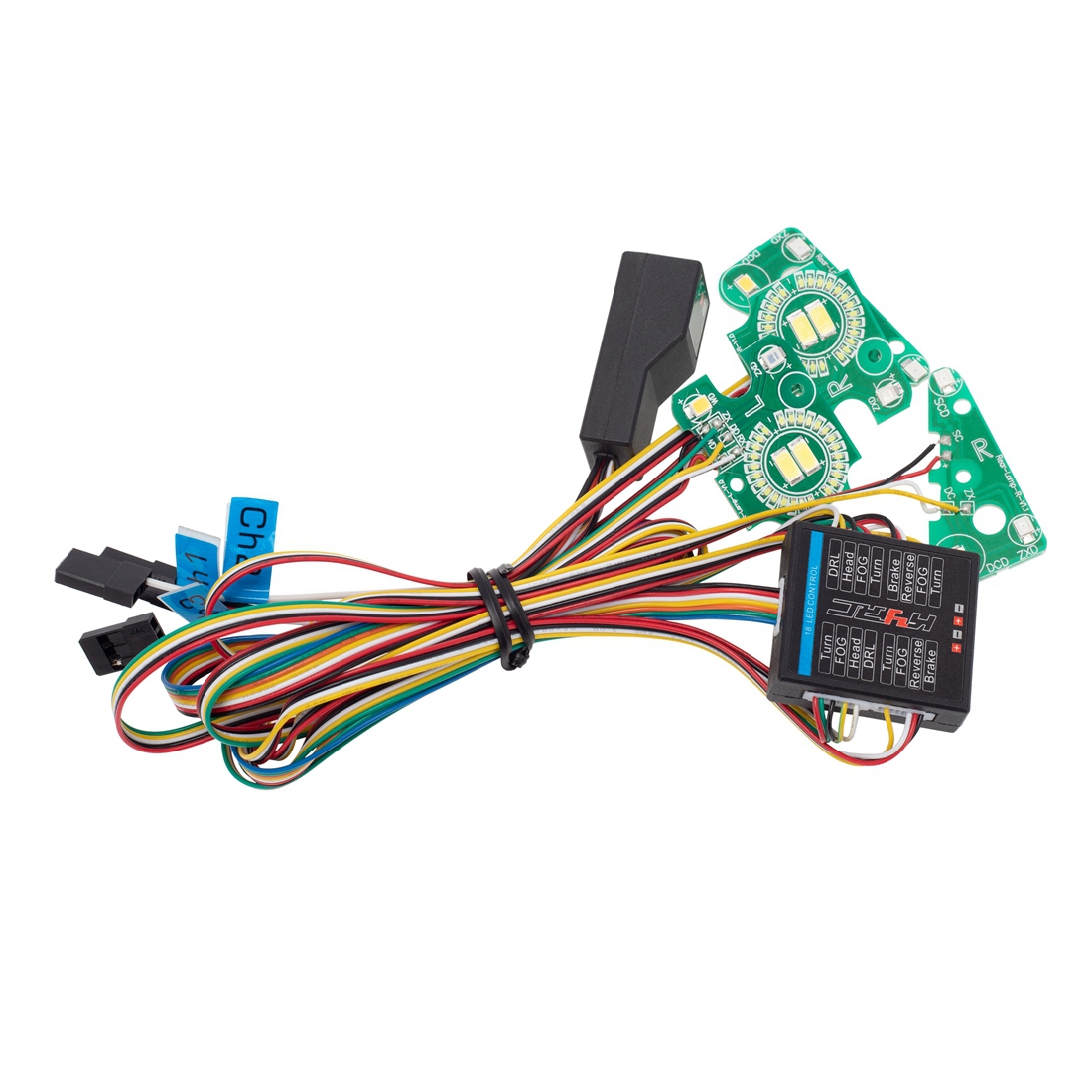 Yunshen Rc Hobby - LED-Lichtsystem vorne und hinten Lampengruppe für
