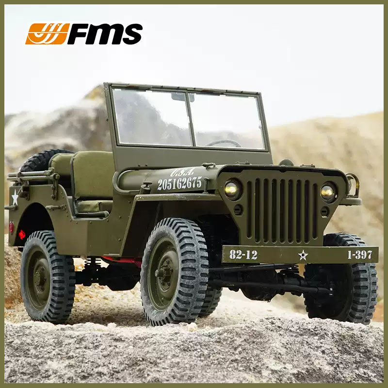 Yunshen Rc Hobby - FMS 1/6 Climber 1941 Willys MB