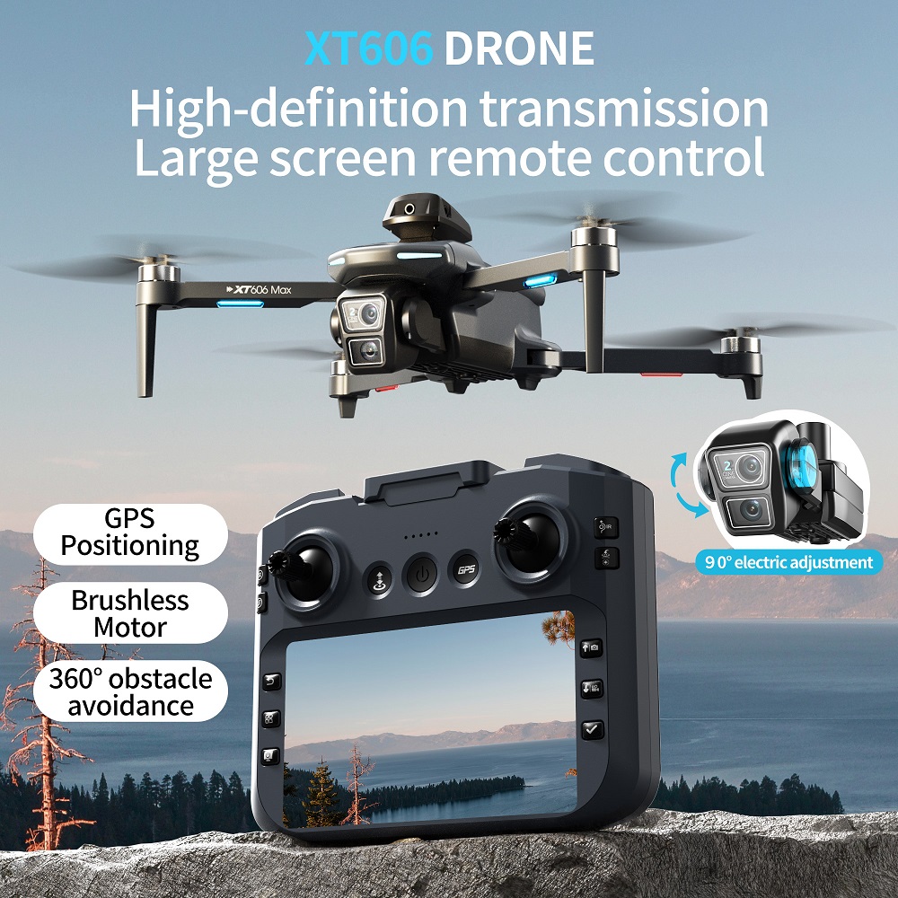 XT606 MAX 3 Akku-Drohne 4K 8K  – Rc Hobby China Bewertung und Preis