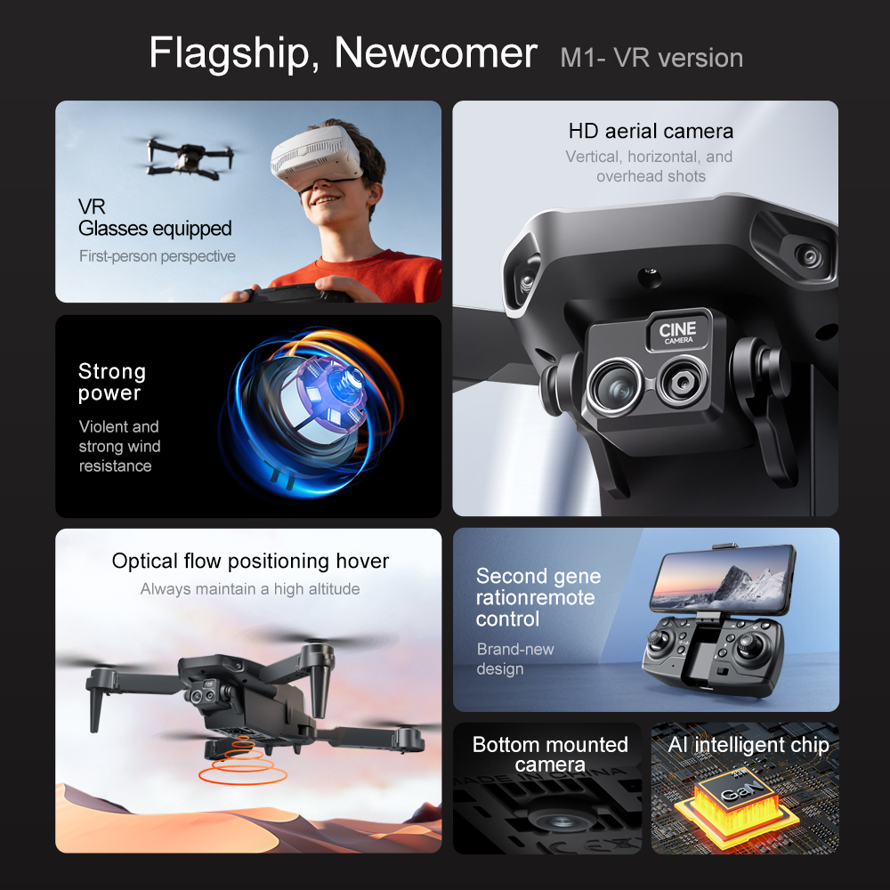 Original M1/M1VR Faltbare GPS- – Rc Hobby China Bewertung und Preis