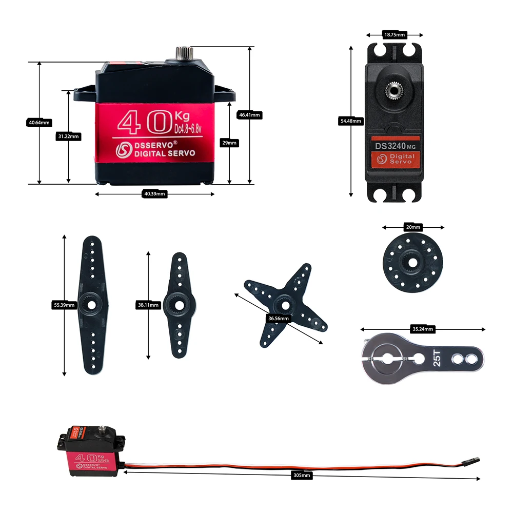 40 kg Dsservo DS3240 großes Dr – Rc Hobby Shops Bewertung und Preis