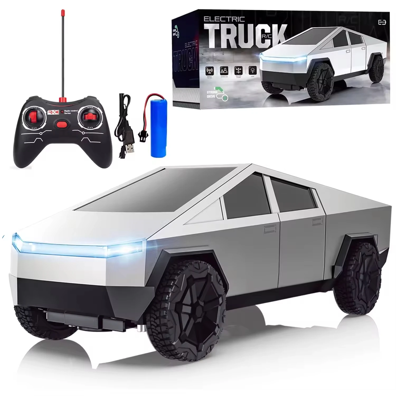 1:24 RC Cybertruck Pickup 4WD  – Led Light Kit Rc Bewertung und Preis