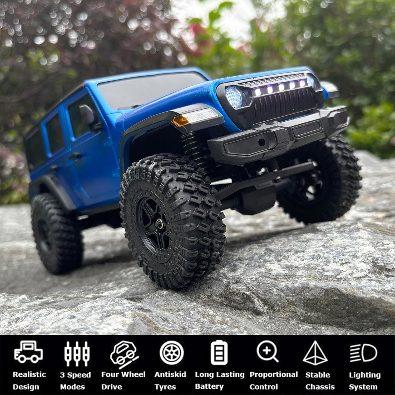 1/18 Maßstab RC Rock Crawler 4 – Rc Roc Hobby Bewertung und Preis