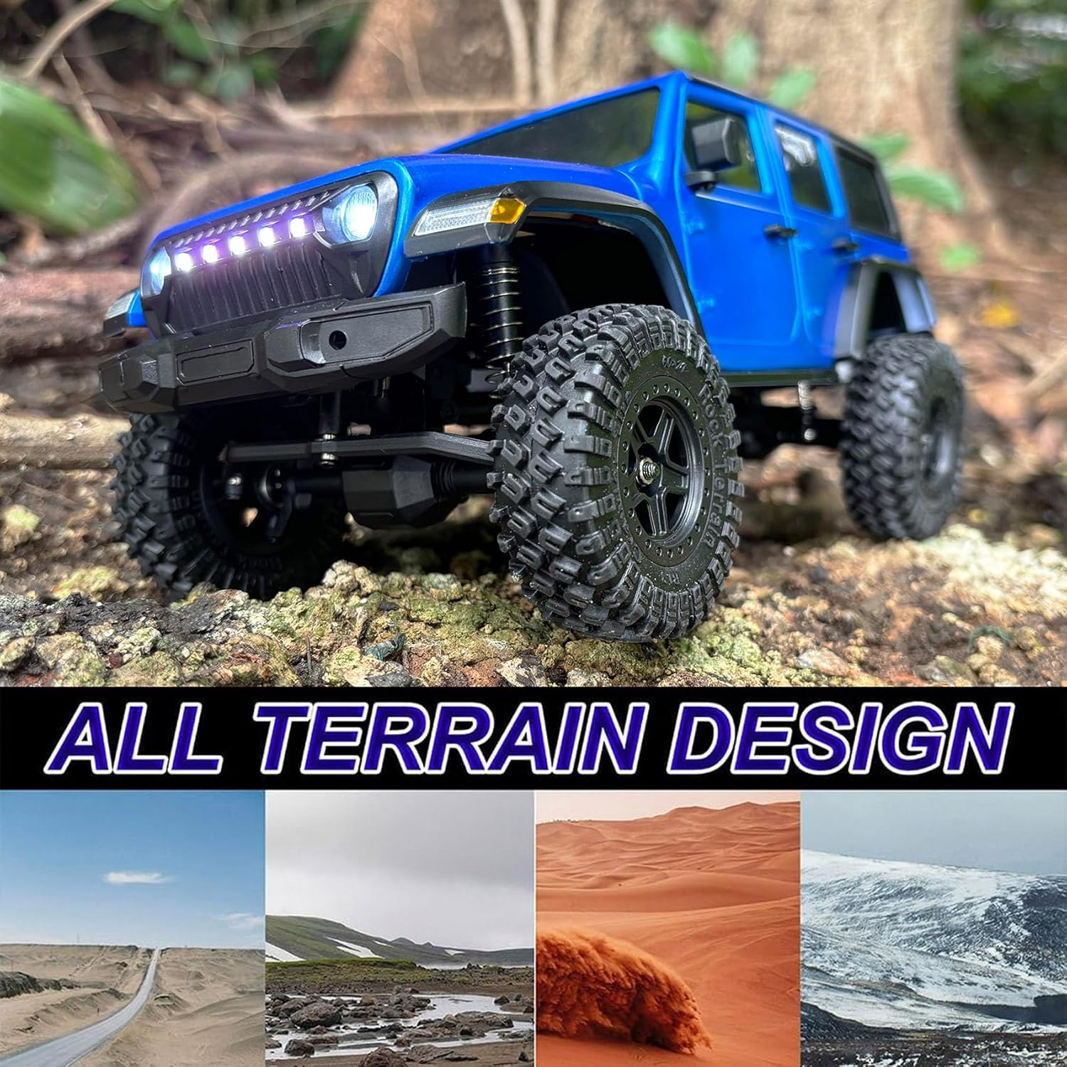 1/18 Maßstab RC Rock Crawler 4 – Rc Roc Hobby Bewertung und Preis