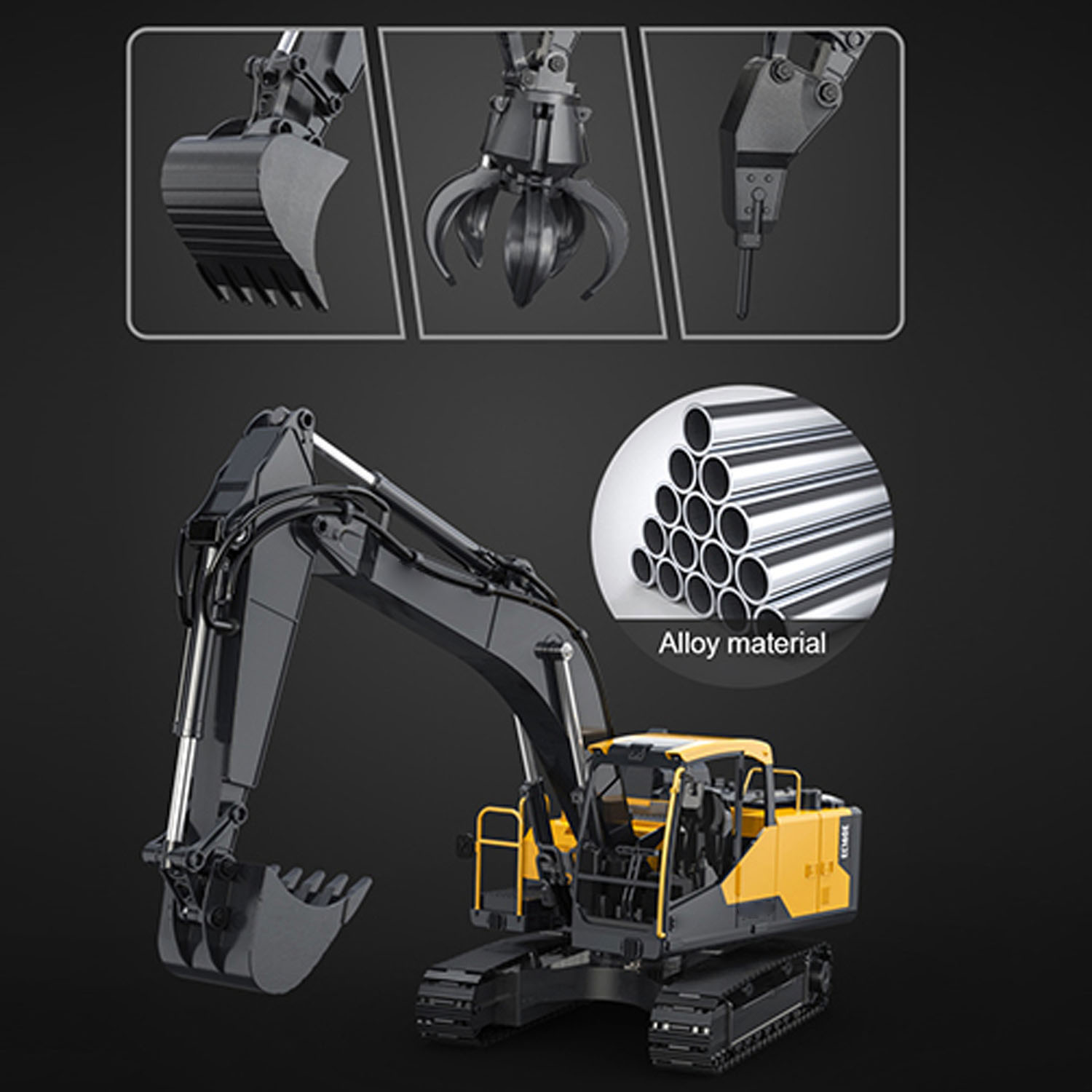 1/16 DoubleE E598 003 Elektris – Rc Hobby Excavator Bewertung und Preis