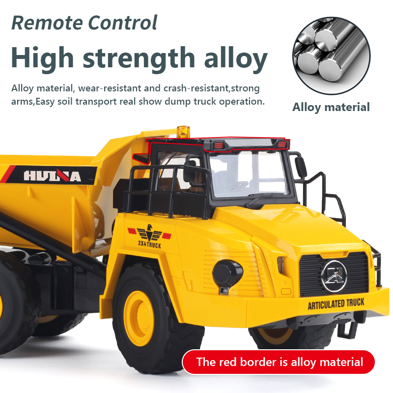 1/18 Rc Lkw Dumper Huina 1553  – Rc Hobby Excavator Bewertung und Preis