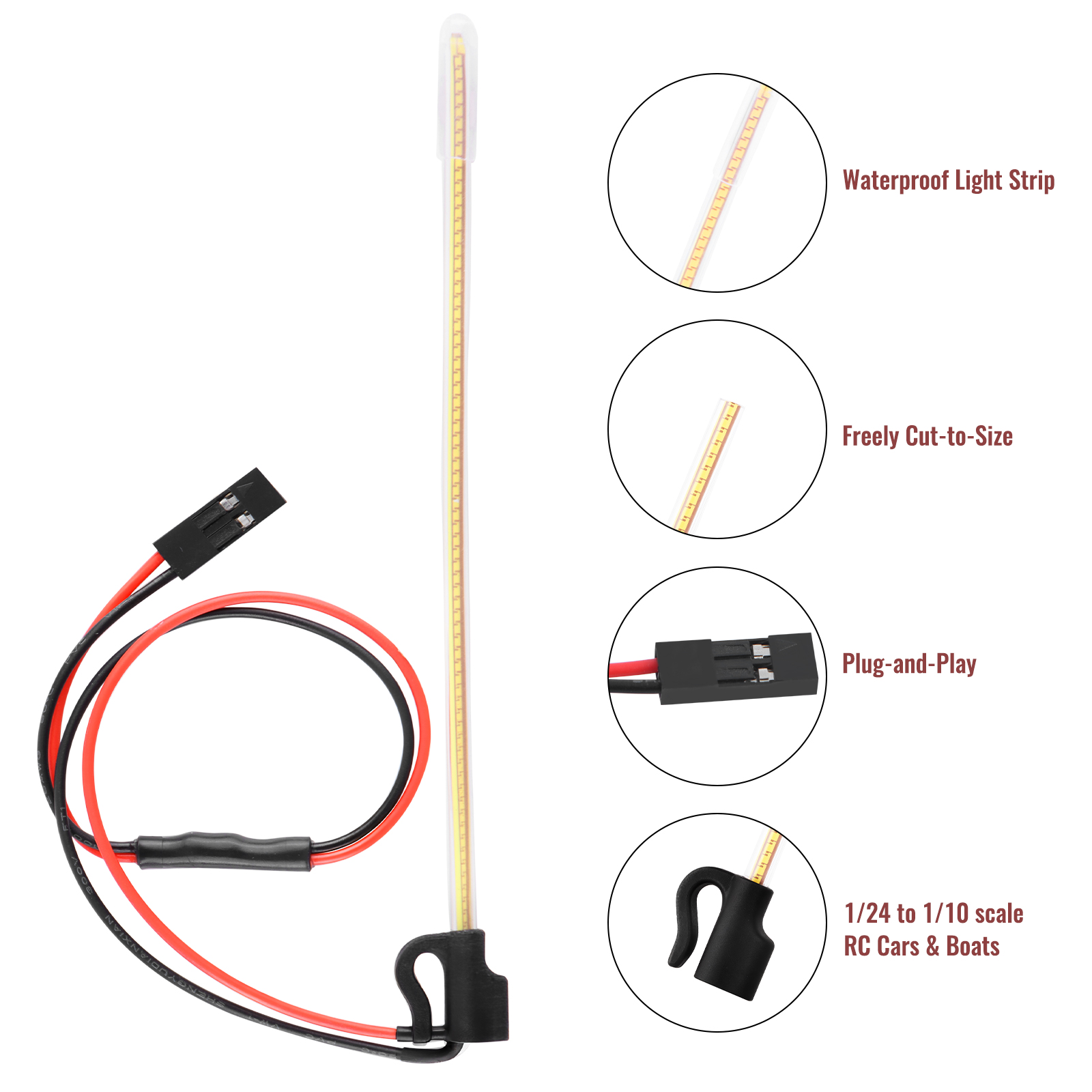 ModRax 2 Stück LED RC-Antennen – Yunshen Rc Hobby Bewertung und Preis