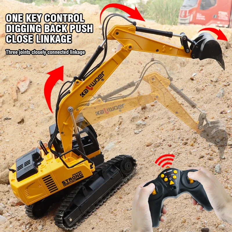Huina Rc Bagger 1/24 9Ch Fernb – Rc Hobby Excavator Bewertung und Preis