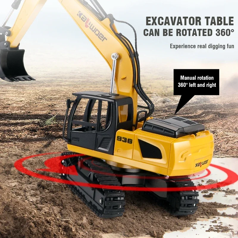 Huina Rc Bagger 1/24 9Ch Fernb – Rc Hobby Excavator Bewertung und Preis