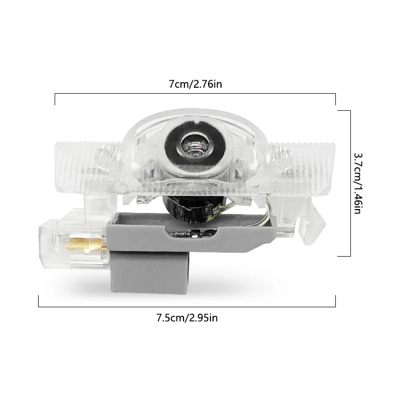 2Pcs LED Projektor Lampe Auto  – Yunshen Rc Hobby Bewertung und Preis
