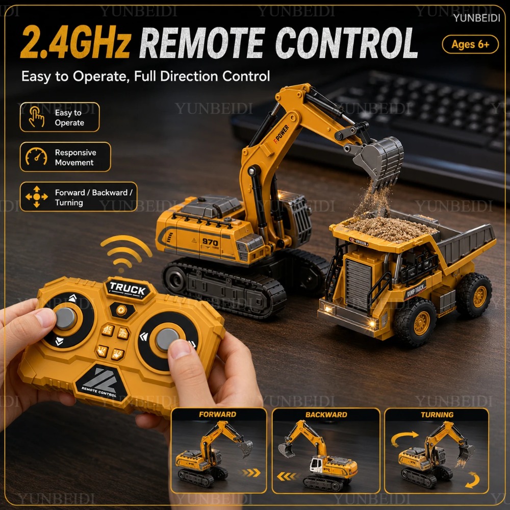 Ferngesteuertes Mini-Legierung – Rc Hobby Excavator Bewertung und Preis
