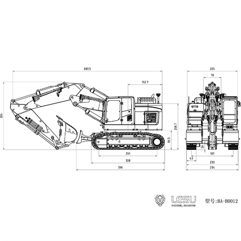 1/14 Aoue ET26L Metall LESU Mo – Rc Hobby Excavator Bewertung und Preis