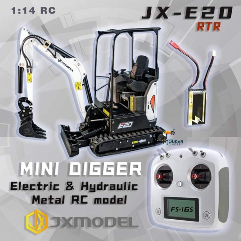 RTR JX E20 RC Mini-Bagger im M – Rc Hobby Excavator Bewertung und Preis